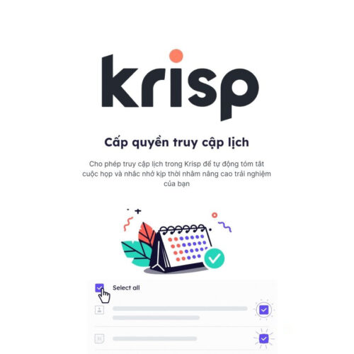 Mua tài khoản Krisp - gvkey.com - Phần mềm bản quyền chính hãng nhé.