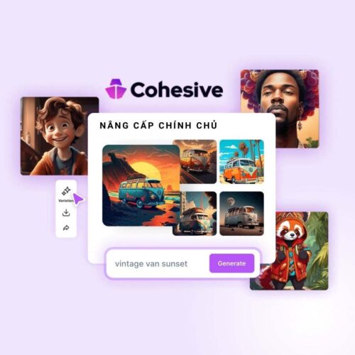 Mua tài khoản Cohesive - gvkey.com - Phần mềm bản quyền chính hãng nhé.