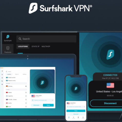 Mua Surfshark VPN không giới hạn thiết bị