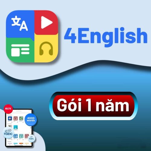 Mua tài khoản 4English Pro