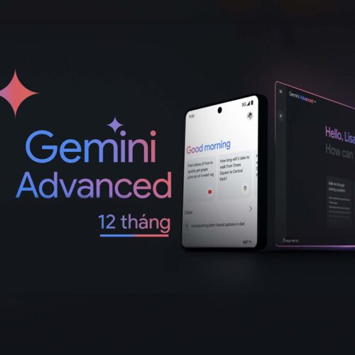 Mua tài khoản Google Gemini AI Kèm Dung Lượng Google One 12 Tháng - gvkey.com - Phần mềm bản quyền chính hãng nhé.