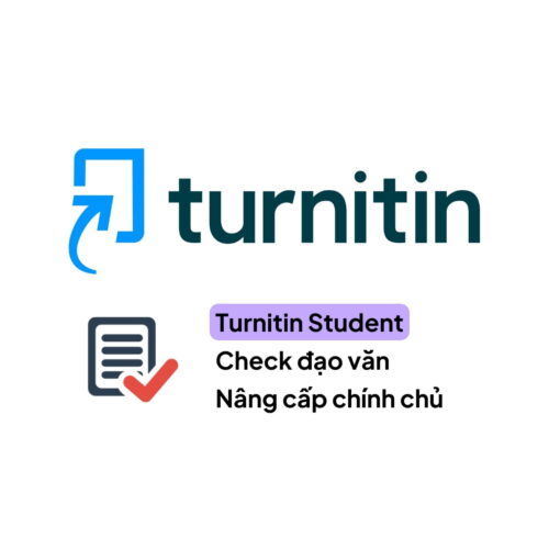Mua tài khoản Turnitin chính chủ
