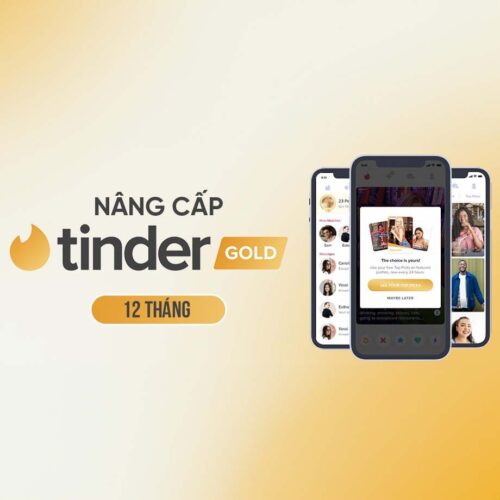 Key kích hoạt Tinder Gold 6 Tháng