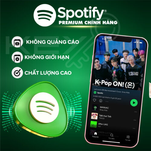 Nâng cấp Spotify Premium hàng chính chủ chỉ 40K ✅